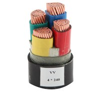 珠江电线电缆vv 4x240电力电缆
